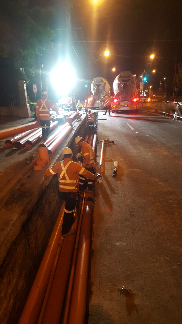 Relocation of 11 & 33kV Ausgrid Assets Quickway