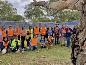 Quickway and TfNSW teams at the Aboriginal Tree Ceremony